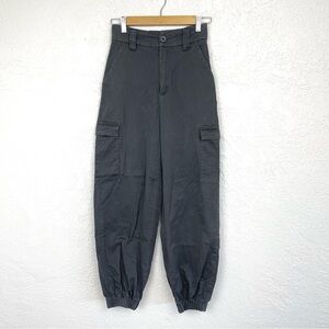 Urban Outfitters BDG Dark Grey High Waisted Rise Cargo Pants